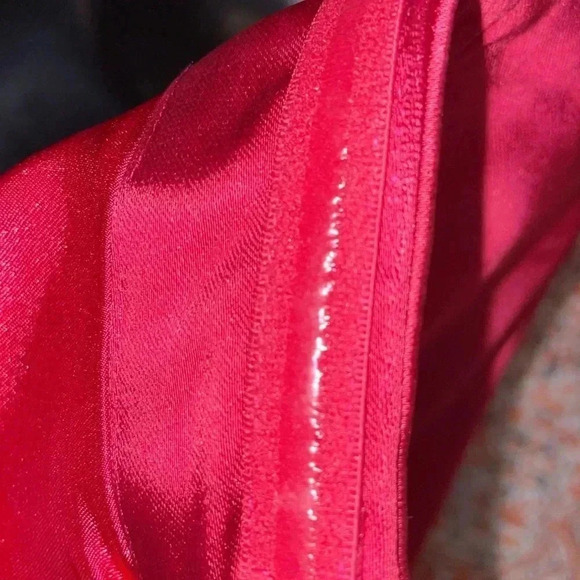 WHBM Burgundy Dress-10 - Picture 7 of 7